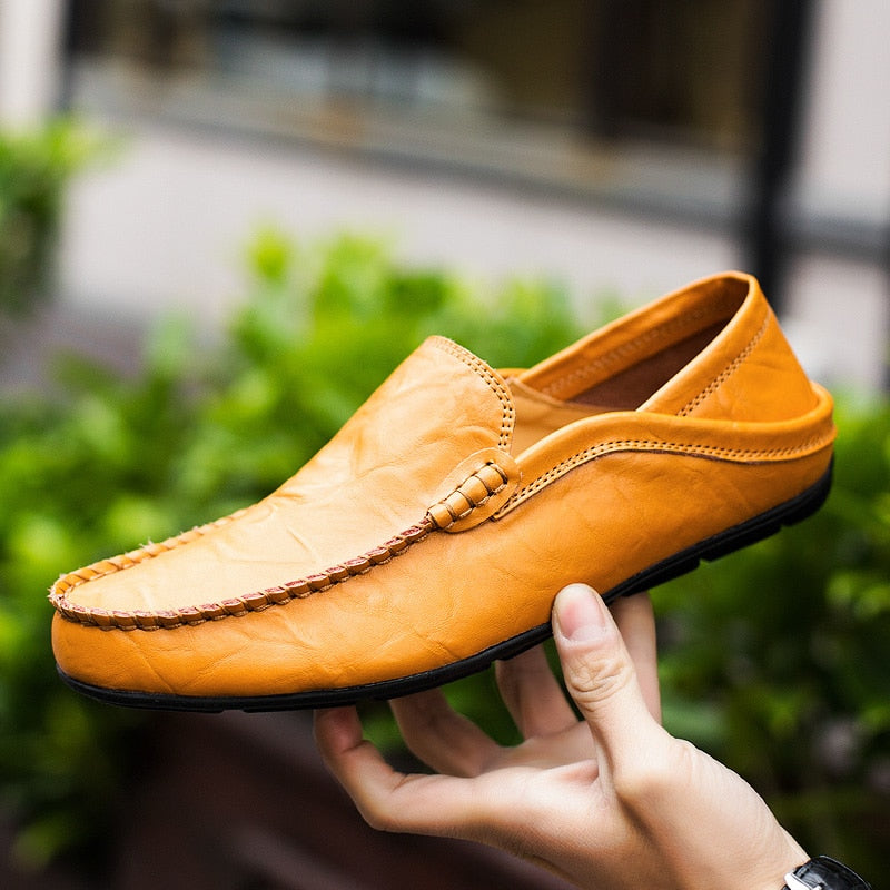 Paradiso Handgefertigte Loafer aus Leder