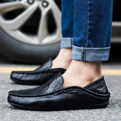 Paradiso Handgefertigte Loafer aus Leder