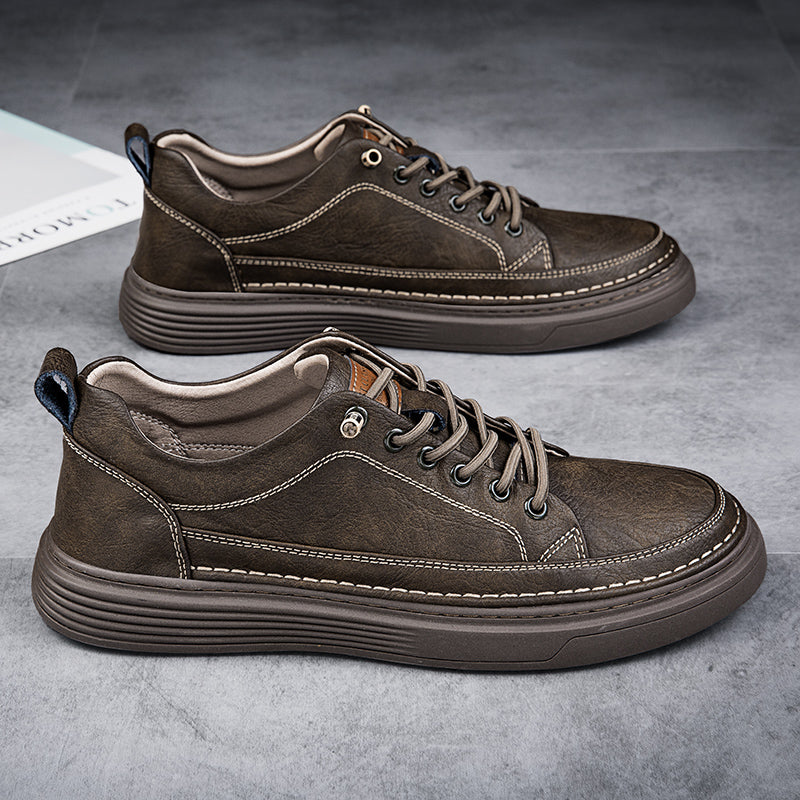 The Everly Milano Leather Sneaker