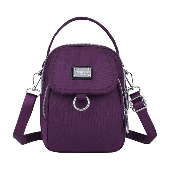 Impermeable de la Mujer Crossbody Bolsa, Elegante Oxford Messenger Bolsas Simple para el Trabajo