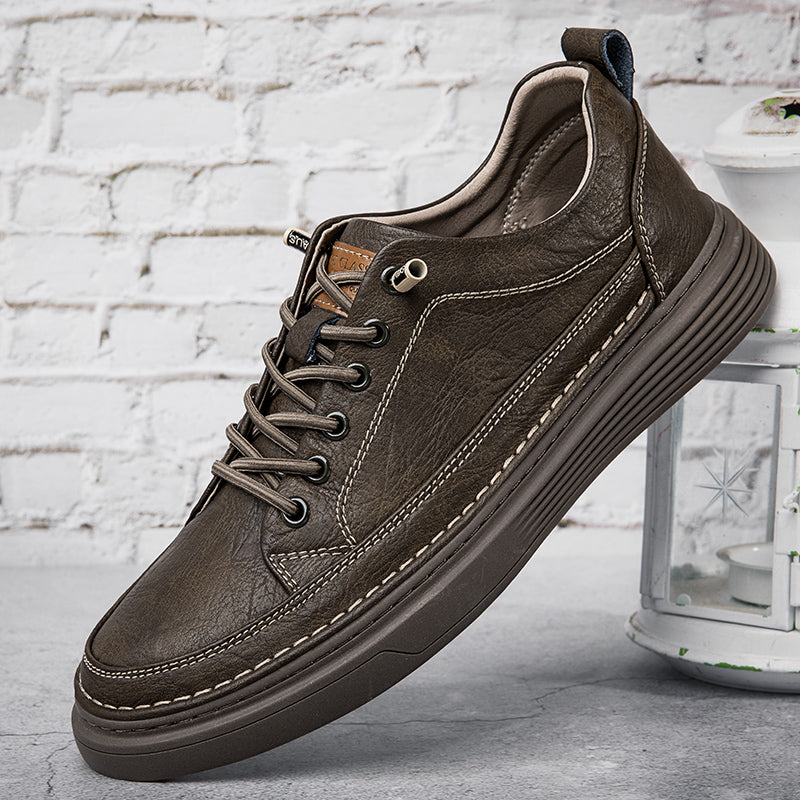 The Everly Milano Leather Sneaker