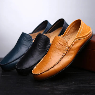 Paradiso Handgefertigte Loafer aus Leder