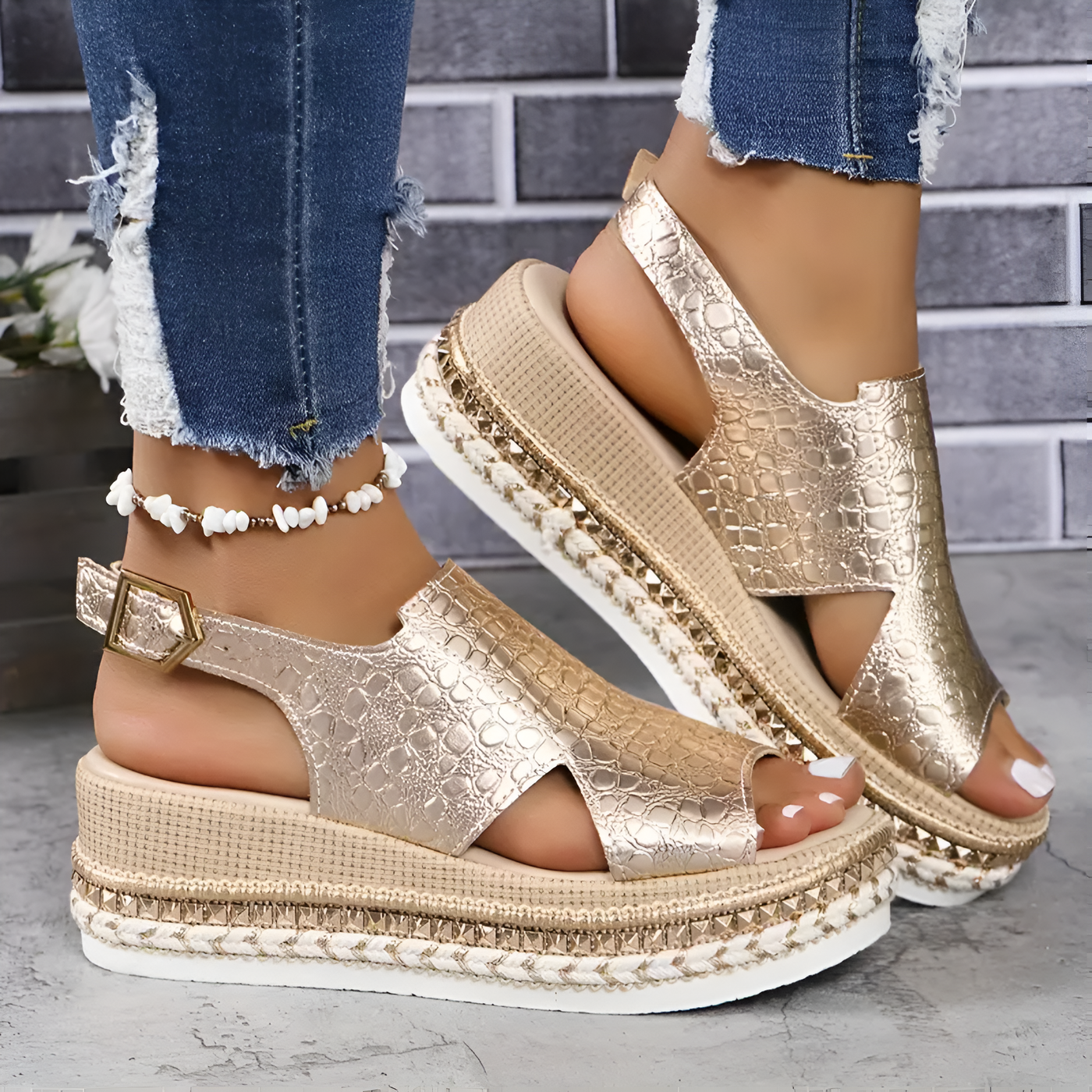 SANDALIAS NIZA PARIS™ | Ultra Cómodas